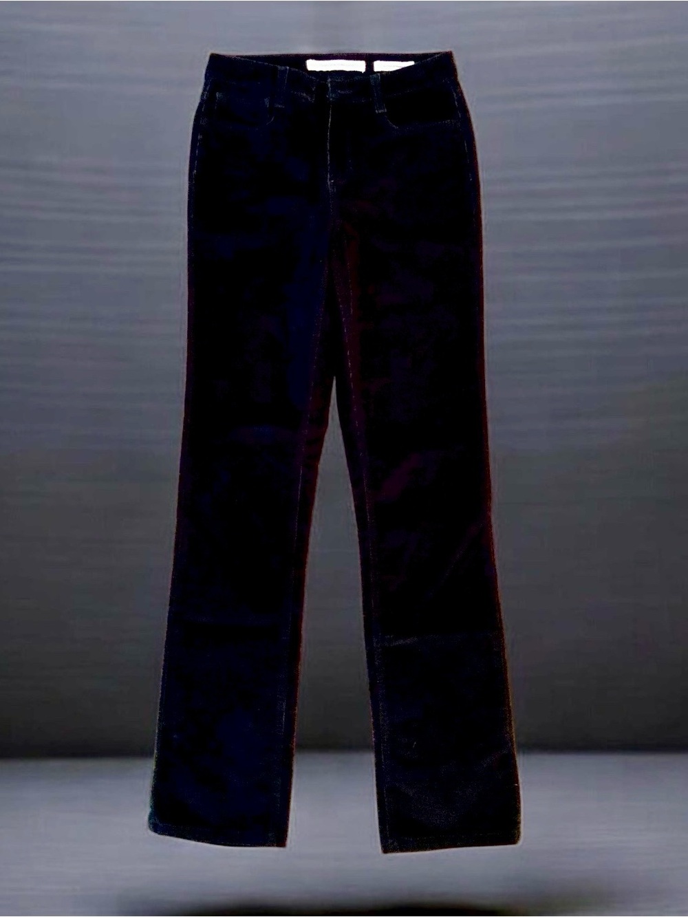 Jones New York Black Sutton Straight Leg Stretch Corduroy Jeans - Picture 1 of 6